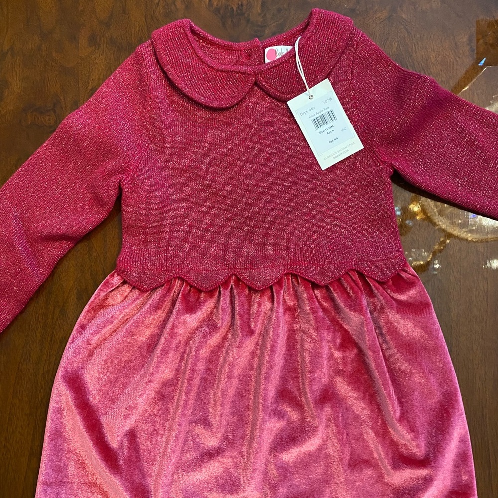 Mini Boden NWT Dress 12m